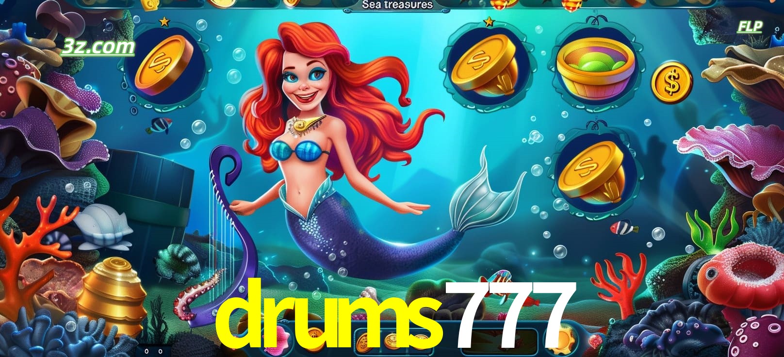 drums777 slots Sea Treasures cassino online com prêmios