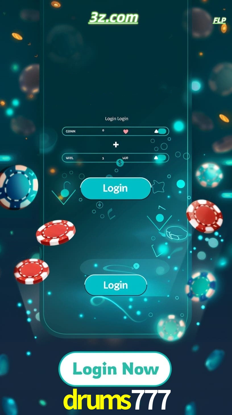 Tela de login do drums777 cassino online Brasil para apostas seguras e rápidas